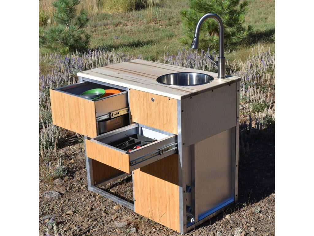 Trail Kitchens Sink + Fridge Slide – Van Evolve